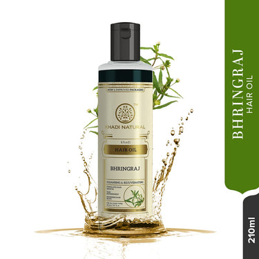 Khadi Natural Ayurvedic Bhringraj Hair Oil, 210ml